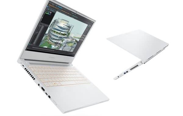 Acer ConceptD 3 (Ezel), powerful for creators with GTX Up to 20 hours